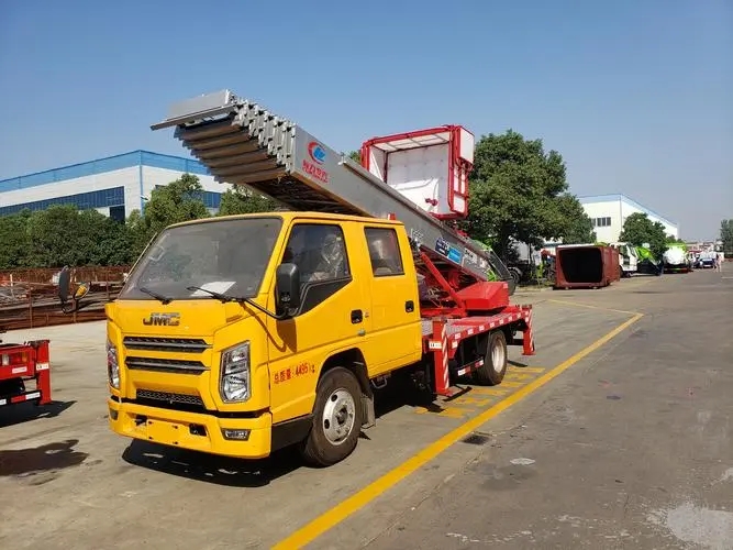 青白江附近云梯车出租 砂石搬运